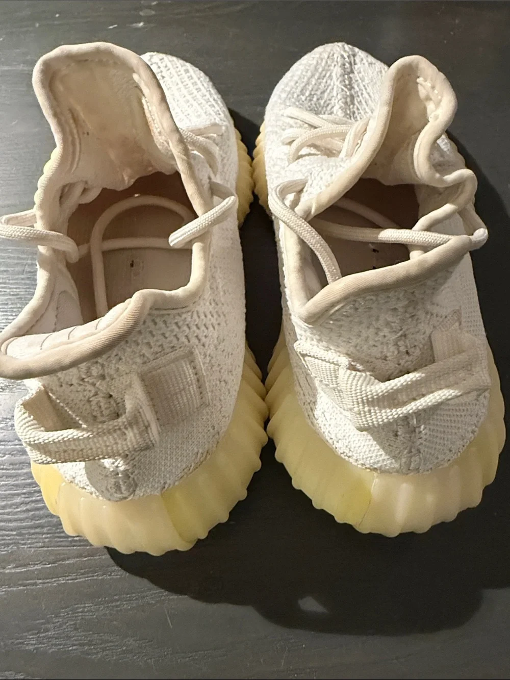 adidas Yeezy Boost 350 V2 Cream White Triple White CP9366 Size 5